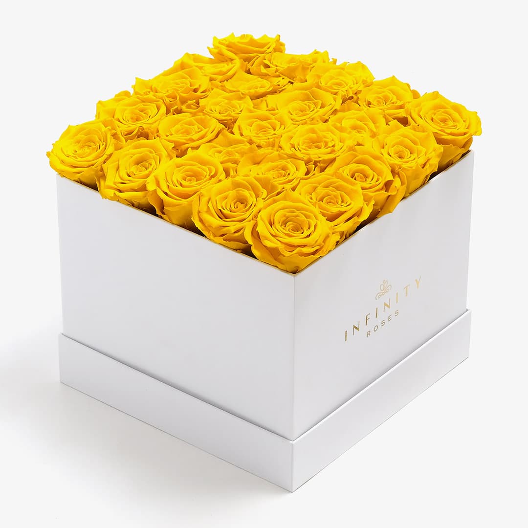 Infinity Roses | Large Square box